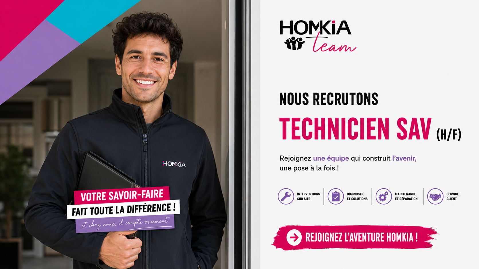 TECHNICIEN SAV (H/F) - Mougins (06)